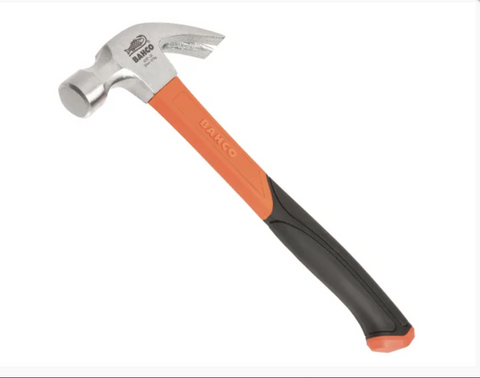 Curved Fibreglass Claw Hammer 570g (20oz)